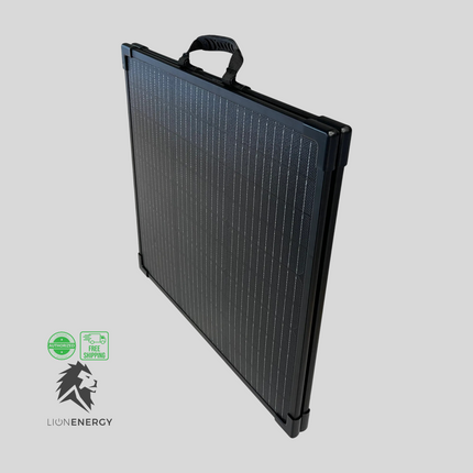 24V 100W Solar Panel - Lion Energy NEW 2024 MODEL